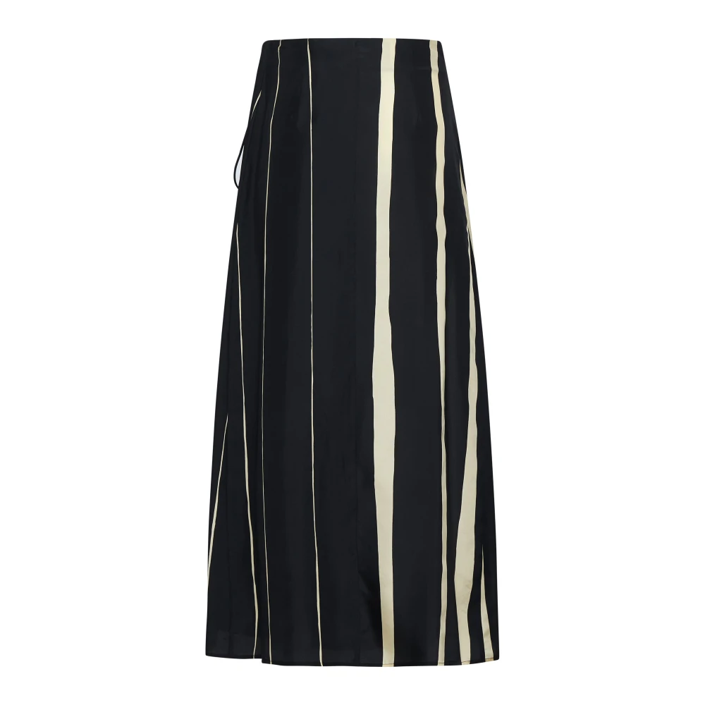 Alysi Zwarte Svasata Rok Black Dames
