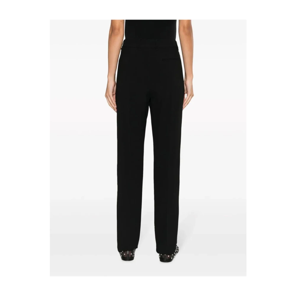 Emporio Armani Zwarte Trousers voor Mannen Black Dames