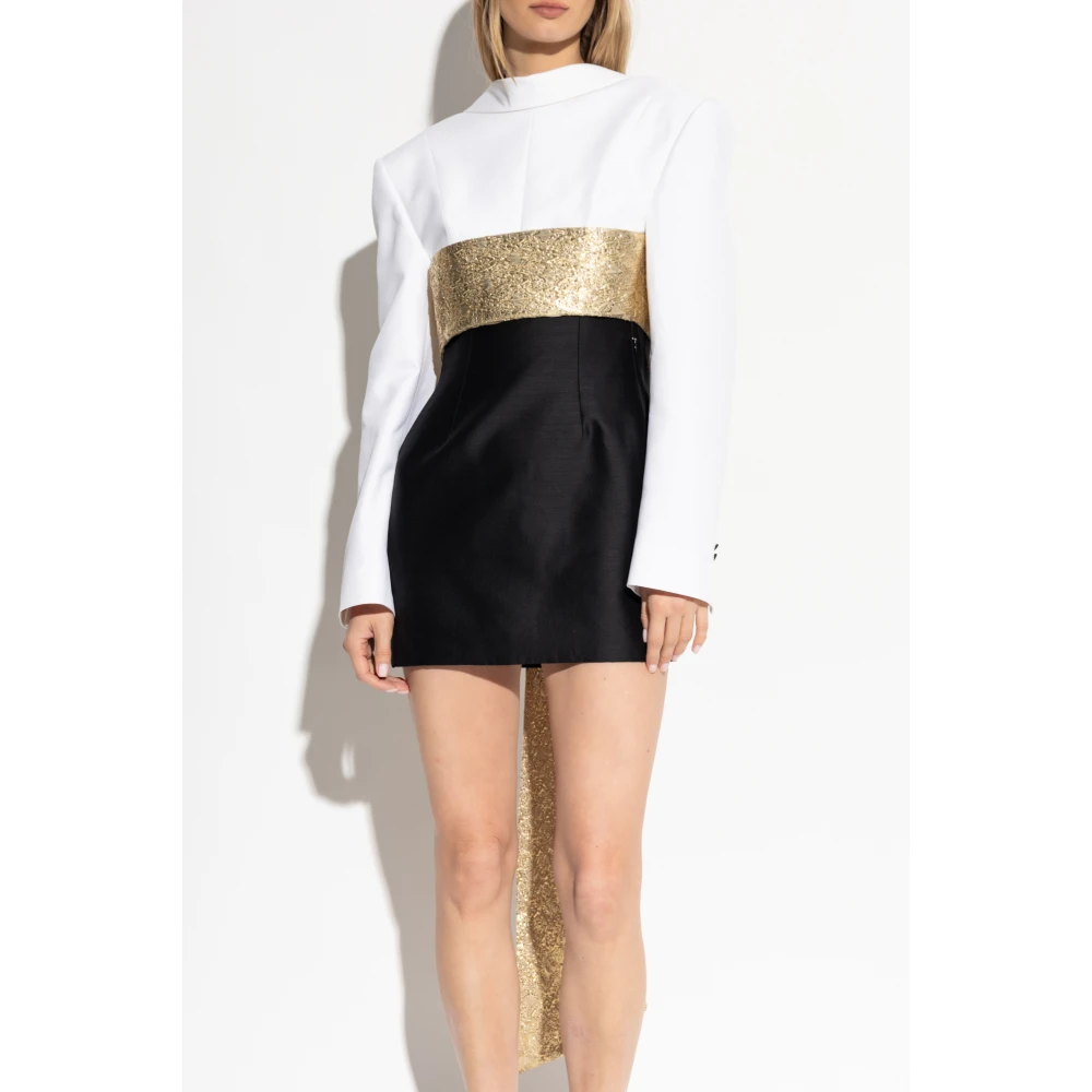 Dsquared2 Jurk met decoratieve riem Multicolor Dames