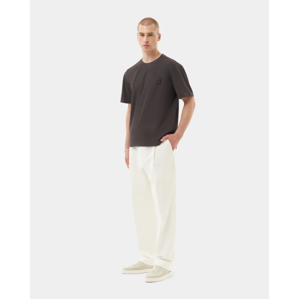 Filling Pieces T-shirt Lux Tonal Pavement Black Heren