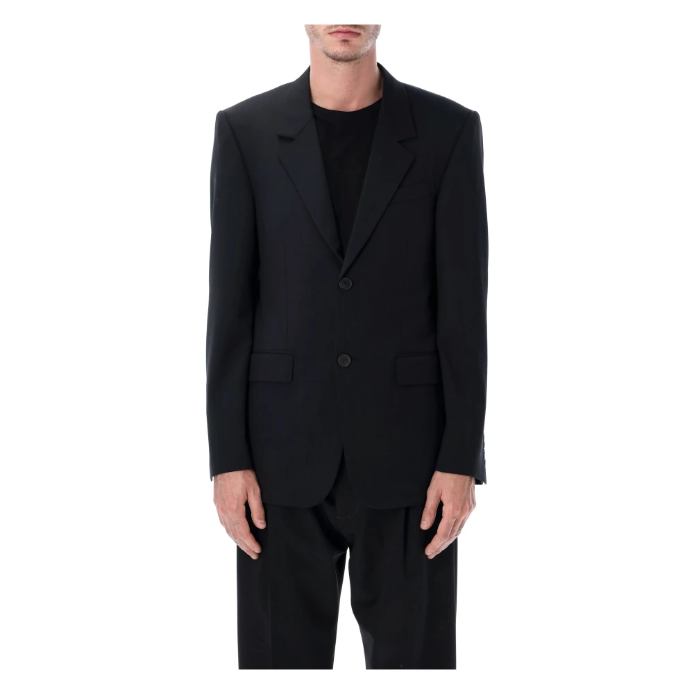 Balenciaga Men's Black Standard Tailored Blazer - Blazers - M - Jackets