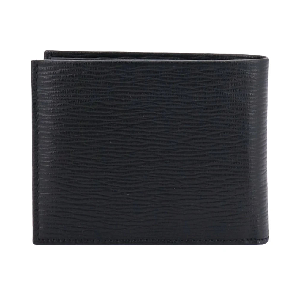 Salvatore Ferragamo Herenaccessoires Portemonnees Zwart Aw23 Black Heren