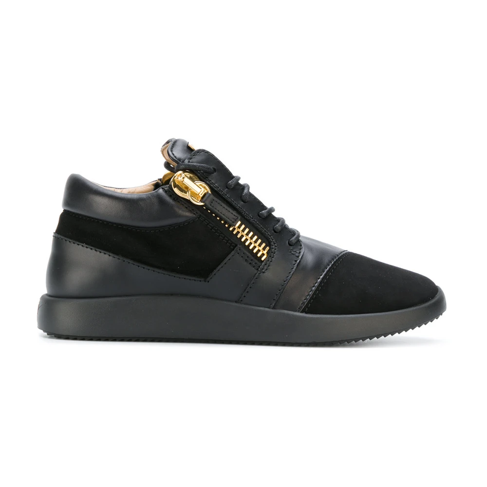 Giuseppe Zanotti Zwarte Sneakers Schoenen Dames Schoenen