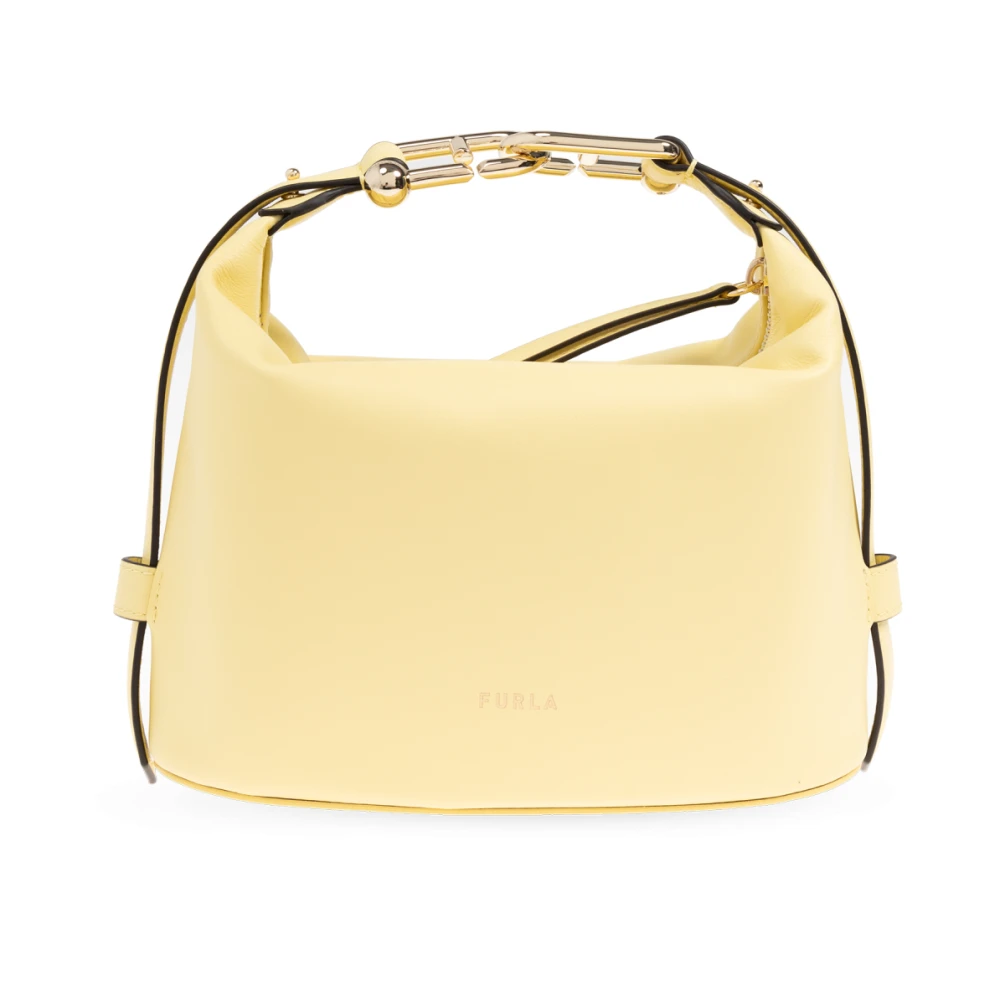 Furla Tas Nuvola Mini Yellow Dames