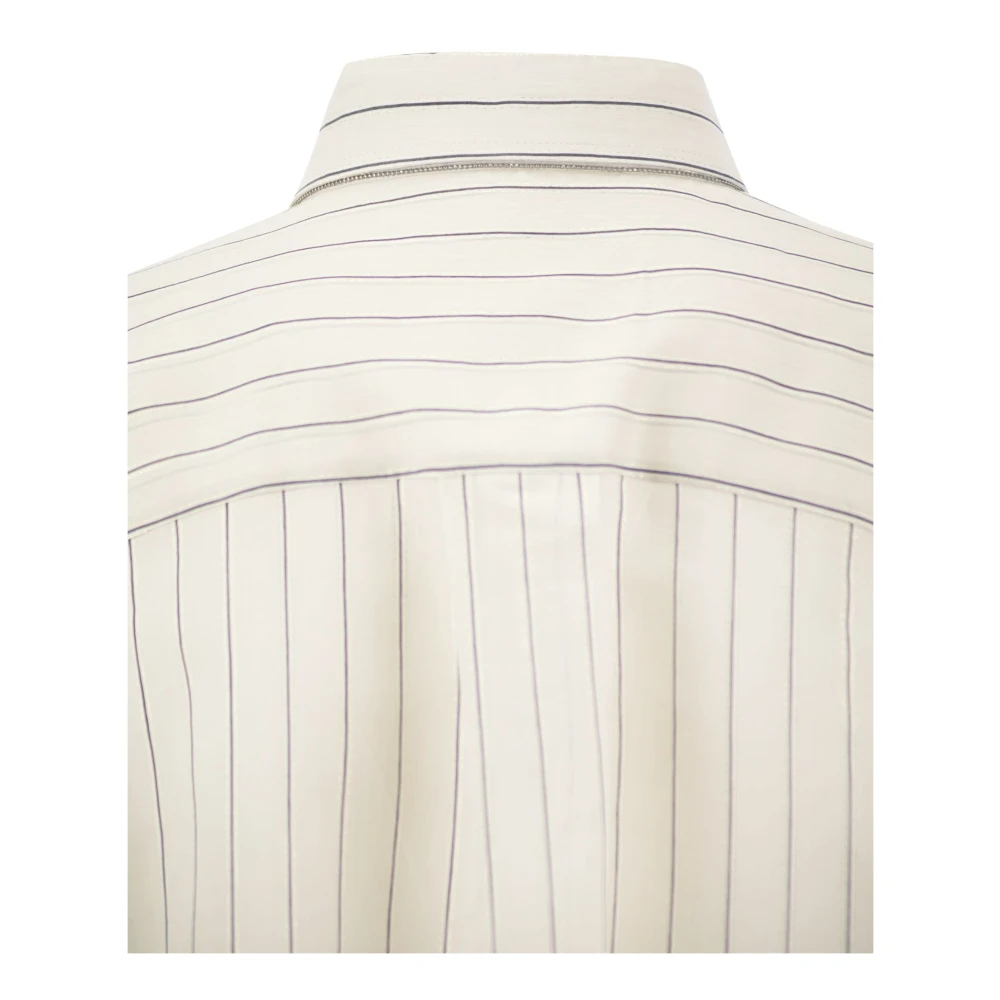 BRUNELLO CUCINELLI Witte Shirt C044 Uitverkoop White Dames