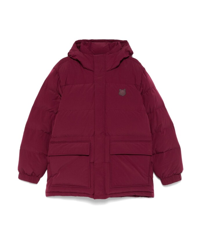 doudoune-rouge-a-capuche-avec-matelassage