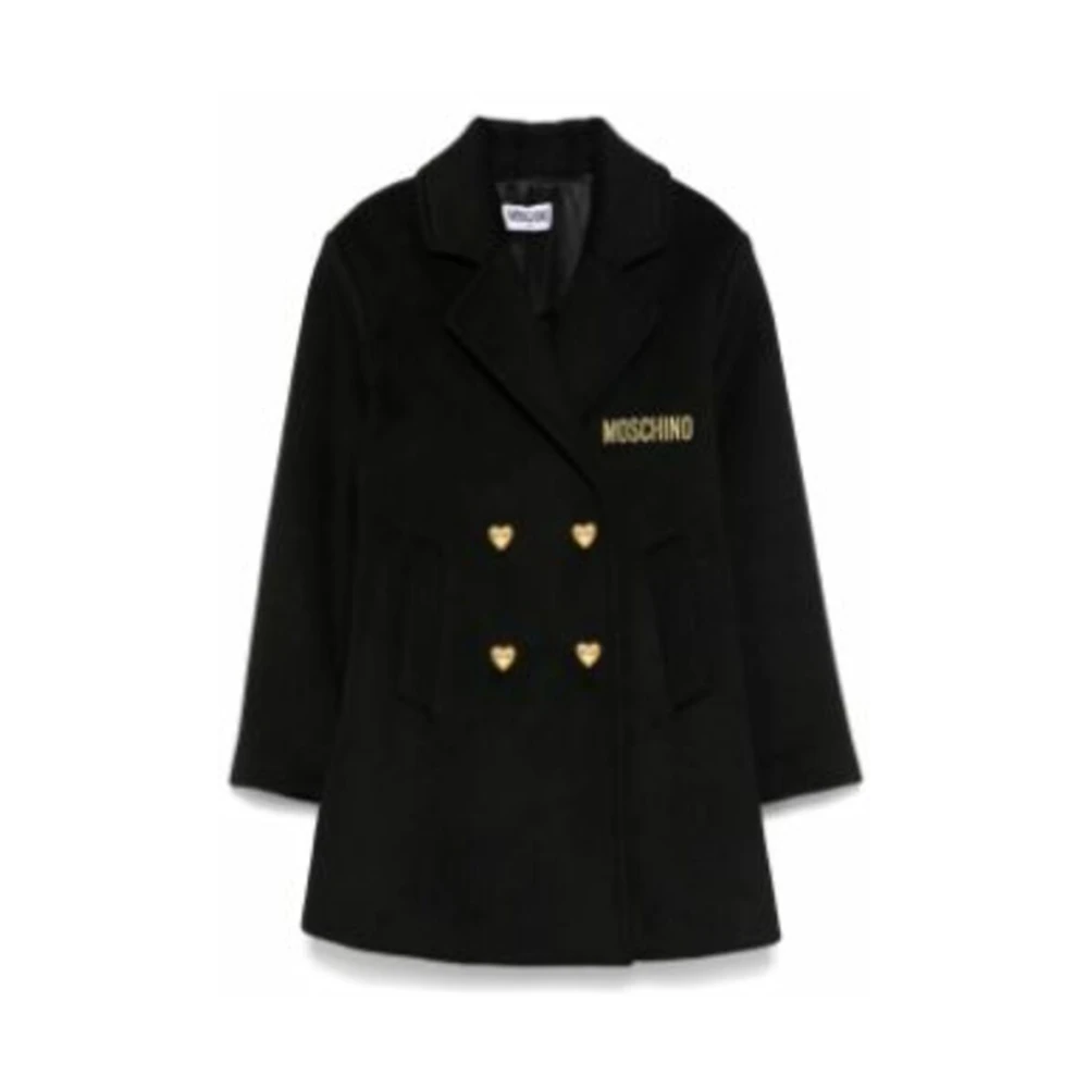 Moschino Barn Svart Kappa Black, Flicka