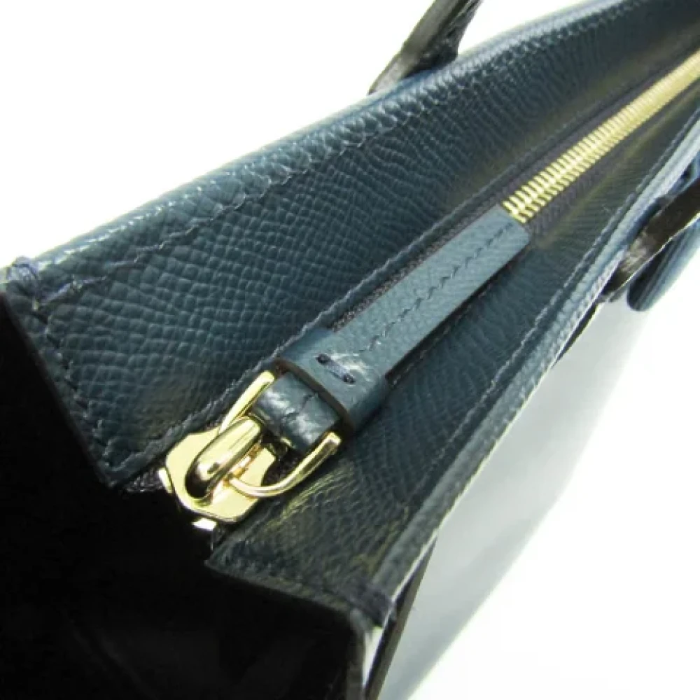 Salvatore Ferragamo Pre-owned Leather totes Blue Dames