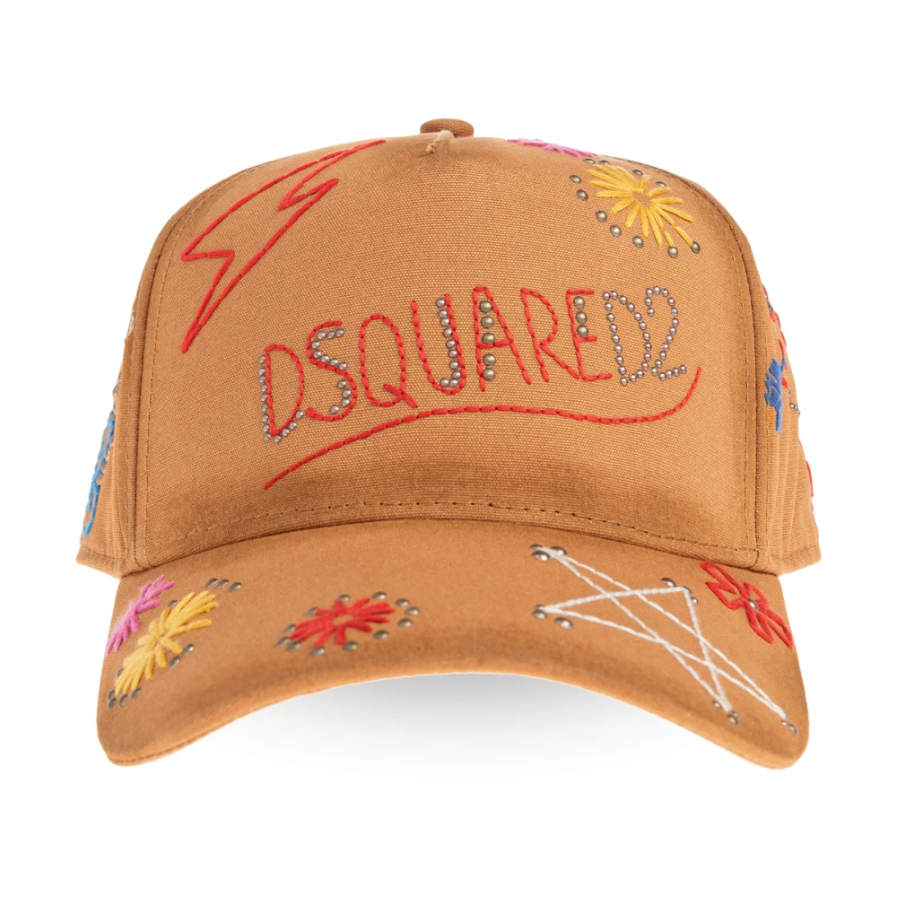 Dsquared2 Brun Keps Med Skärm