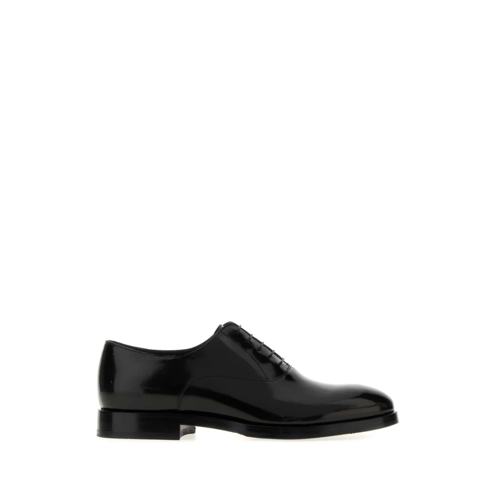 Brunello Cucinelli , Dress Shoes, Male, Black, 10 Uk, Pair Of Laced Shoes