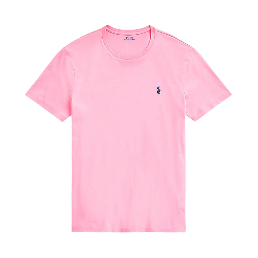Polo Ralph Lauren Stijlvol T-shirt voor mannen Pink Heren