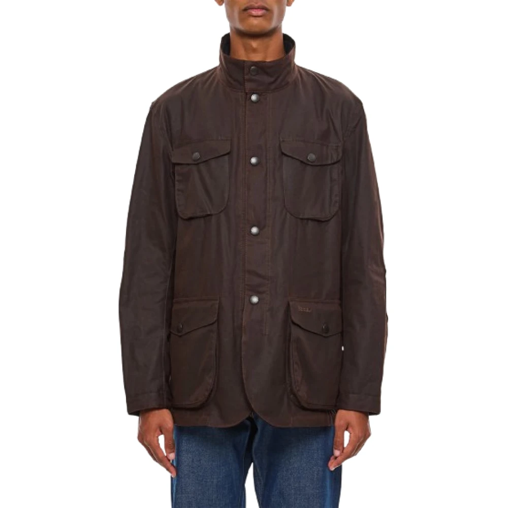 Barbour Uomo Marrone - Ogston Jacket - Jackets - L