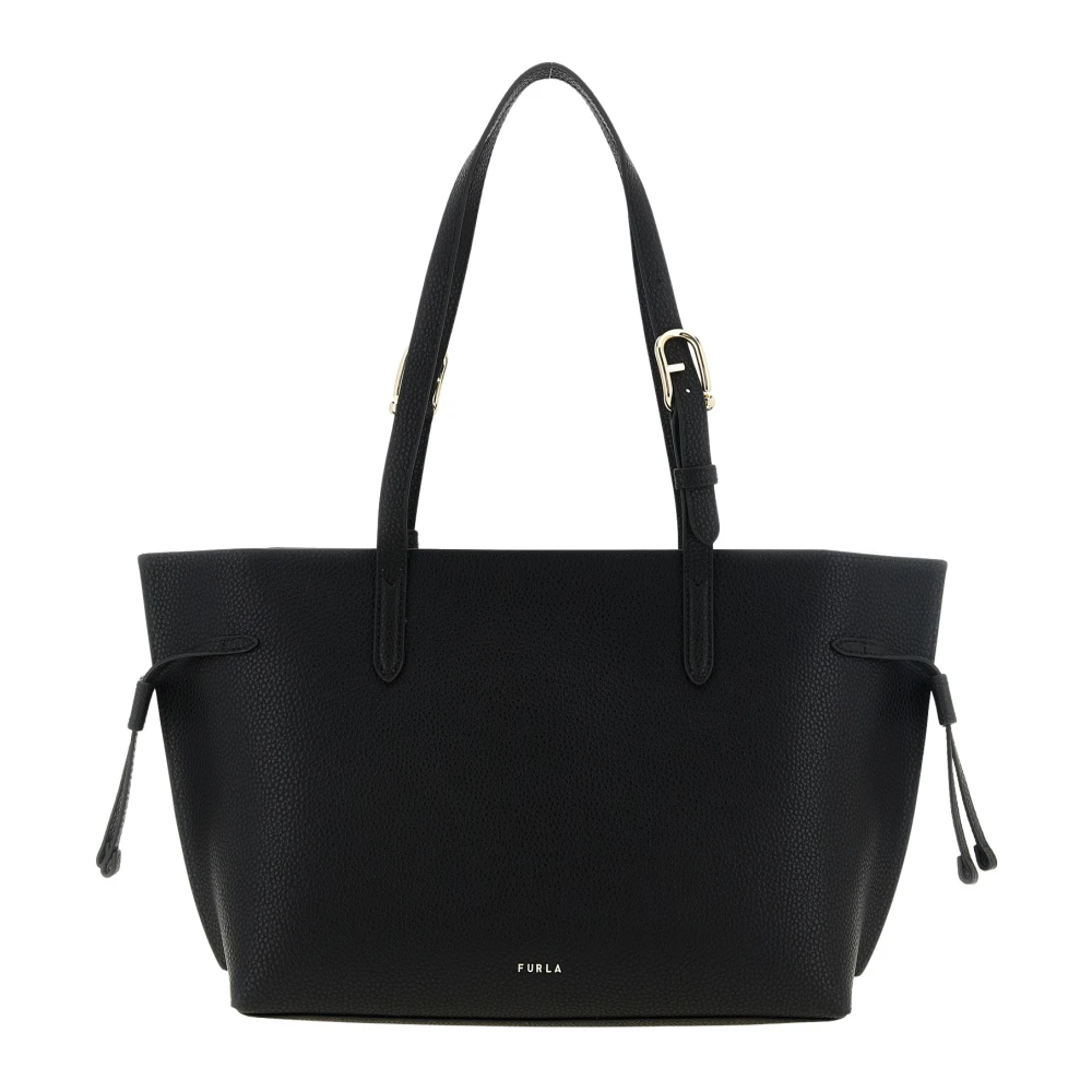 Furla Vrouw Zwart Tassen Dames, One Size, Ava M Tote Bag