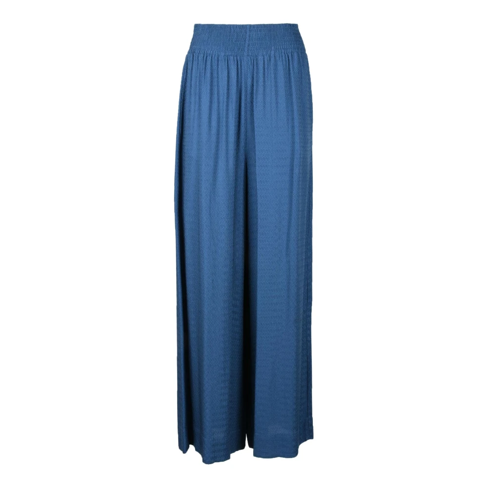 Attic and Barn Viscose Broek Blue Dames
