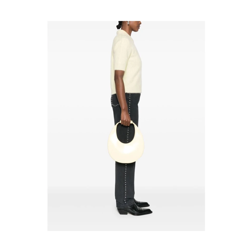Staud Gele Magnetische Handtas Beige Dames