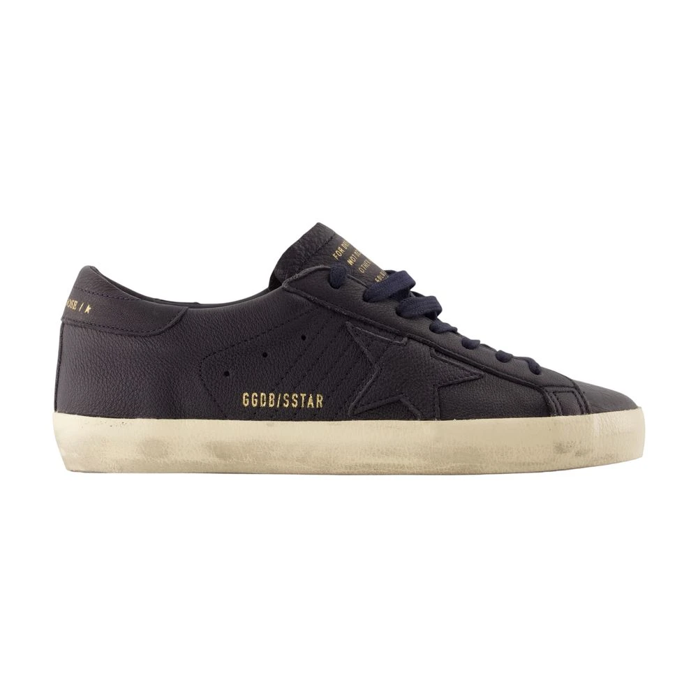 Golden Goose Hombre Azul - Zapatillas Super-Star - Shoes - 41 Eu