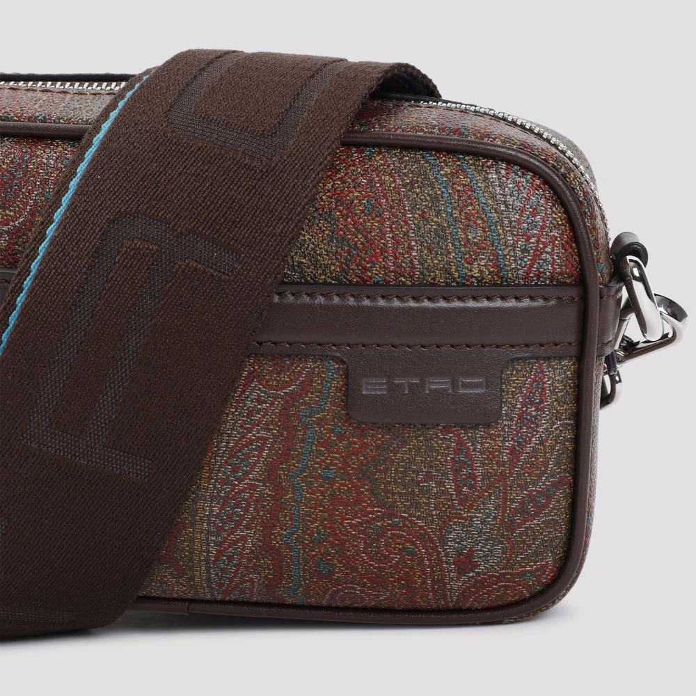 ETRO Bruine Crossbodytas Aw24 Brown Heren