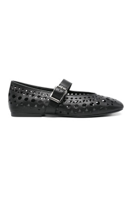 black-buckle-strap-flat-shoes