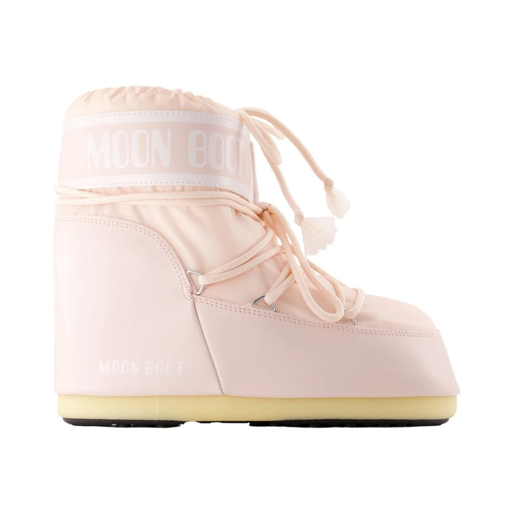 Moon Boot Donna Rosa - Mb Icon Low Nylon - Shoes - 36 Eu - Immagine 5