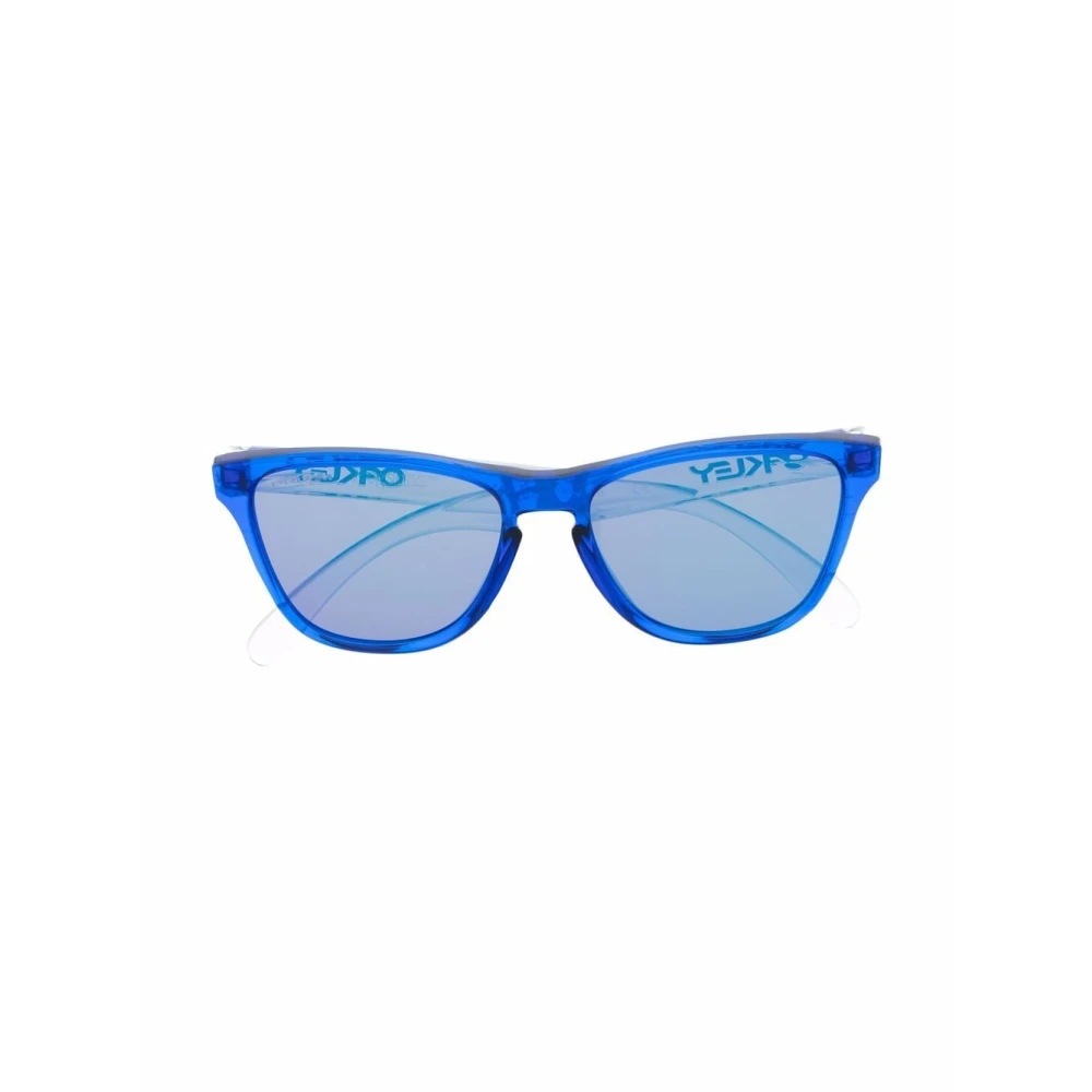 Oakley Boys Blue Sunglasses, 53 Mm, Frogskins Xs
