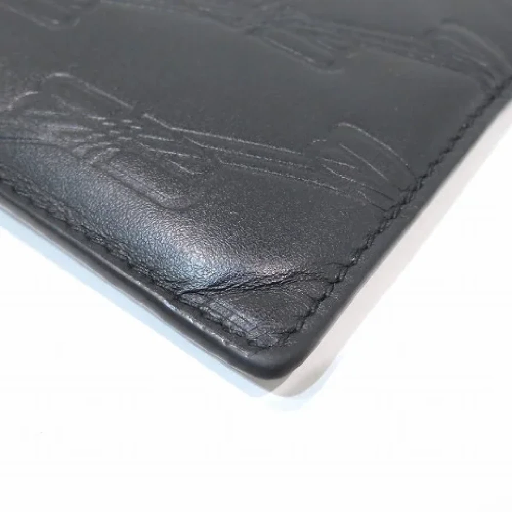 Balenciaga Vintage Pre-owned Leather wallets Black Dames