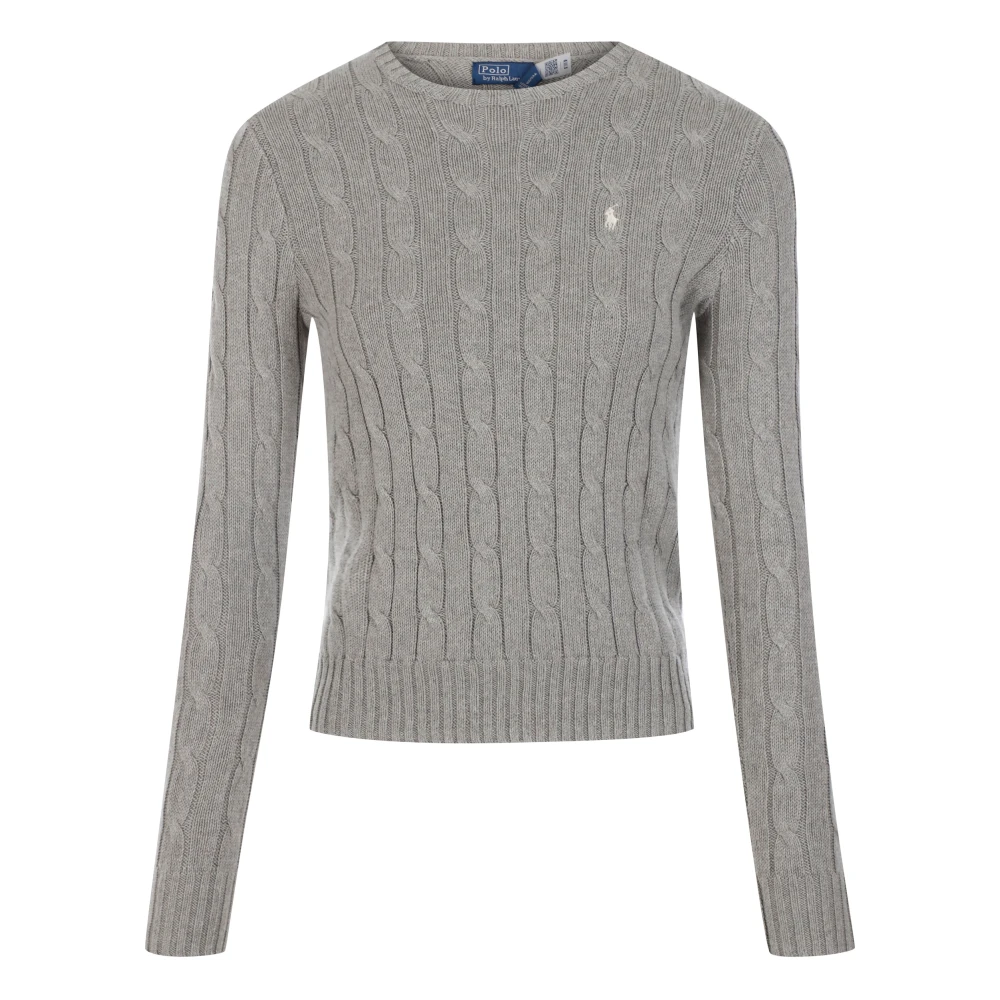 Ralph Lauren knitwear Julianna long sleeve pullover Gray Dames