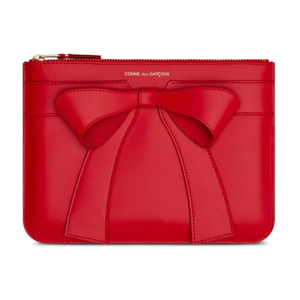 Comme des Garçons Rode Strik Pouch Red Dames