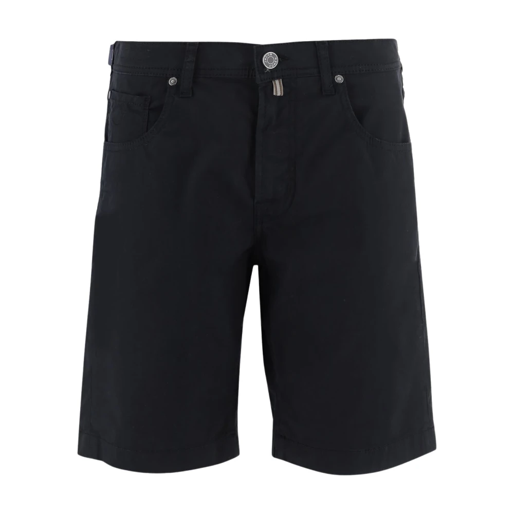 Jacob Cohën Homme Bleu - Stretch Cotton Shorts - Shorts - Taille: W33