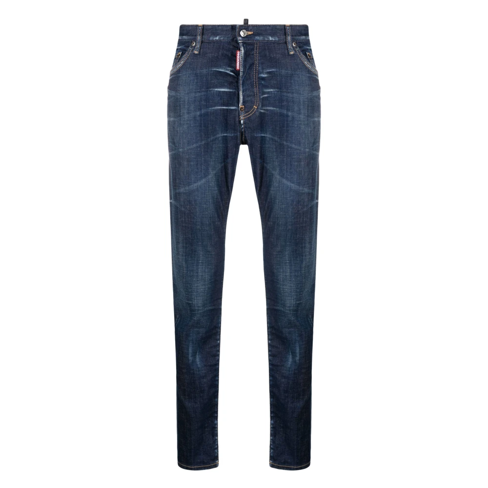 Dsquared2 Klassieke Denim Jeans voor dagelijks gebruik Blue Heren