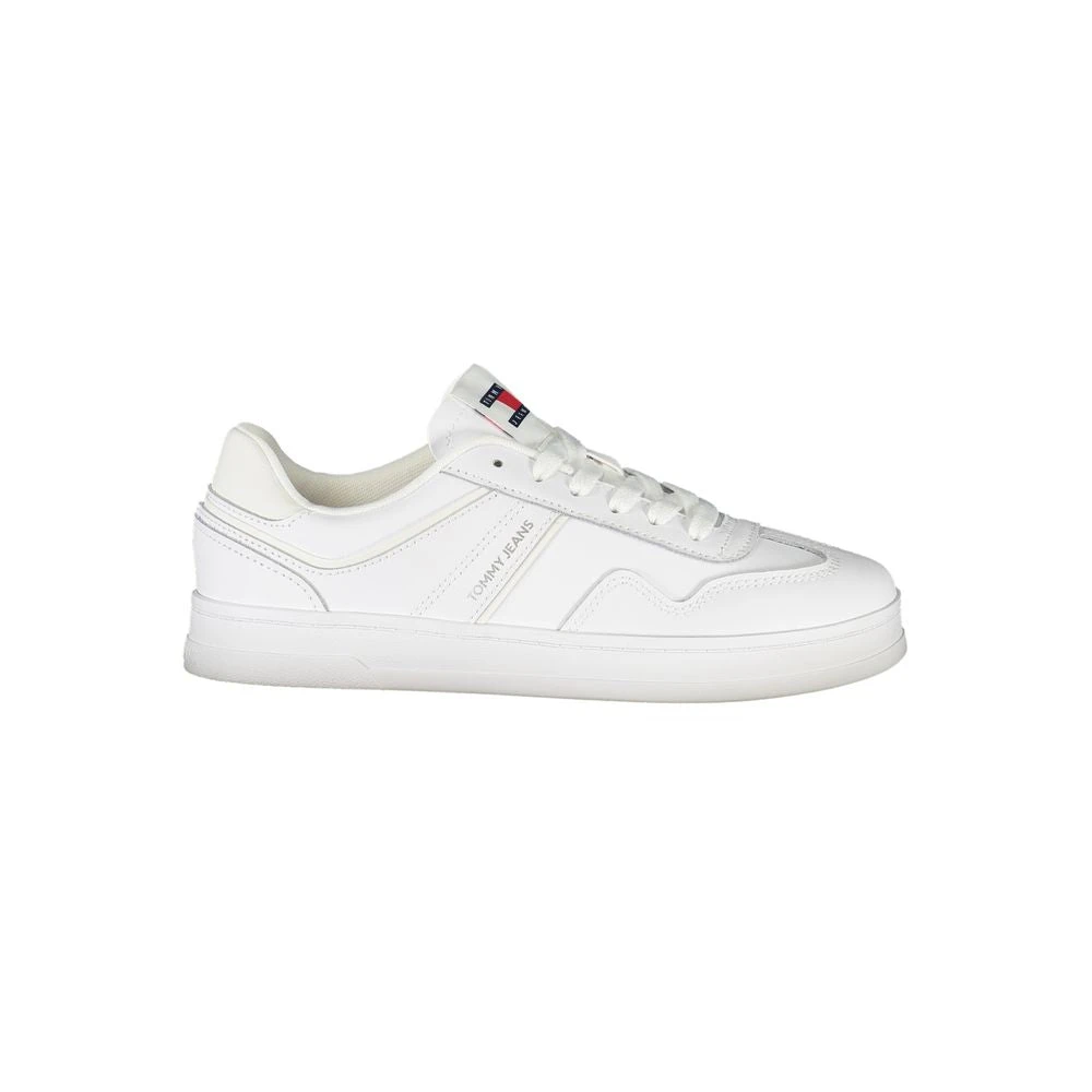 Tommy Hilfiger Women's White Polyethylene Sneaker