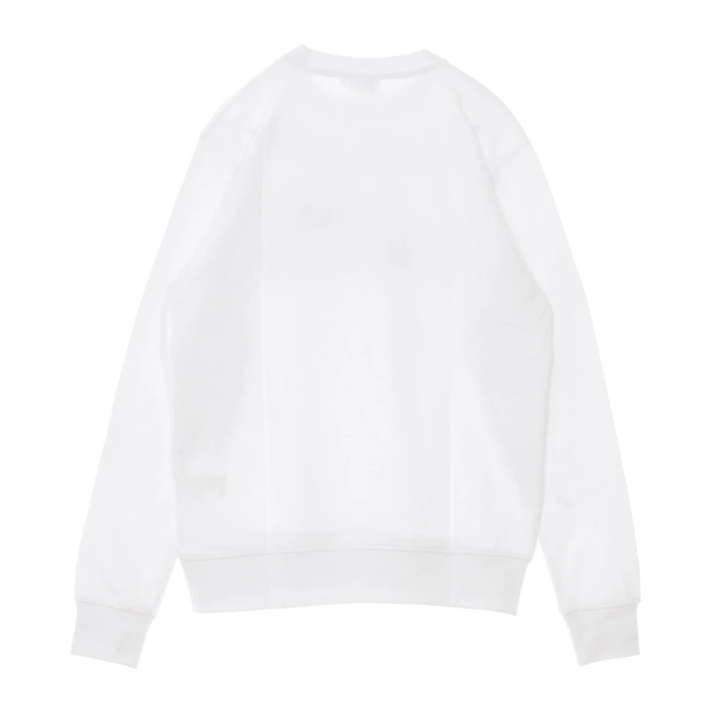 Ellesse Lichtgewicht Crew Neck Sweatshirt White Heren