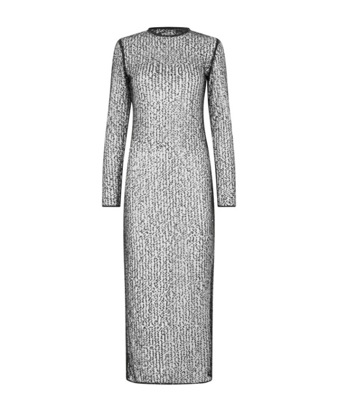 robe-midi-en-maille-brodee-de-paillettes