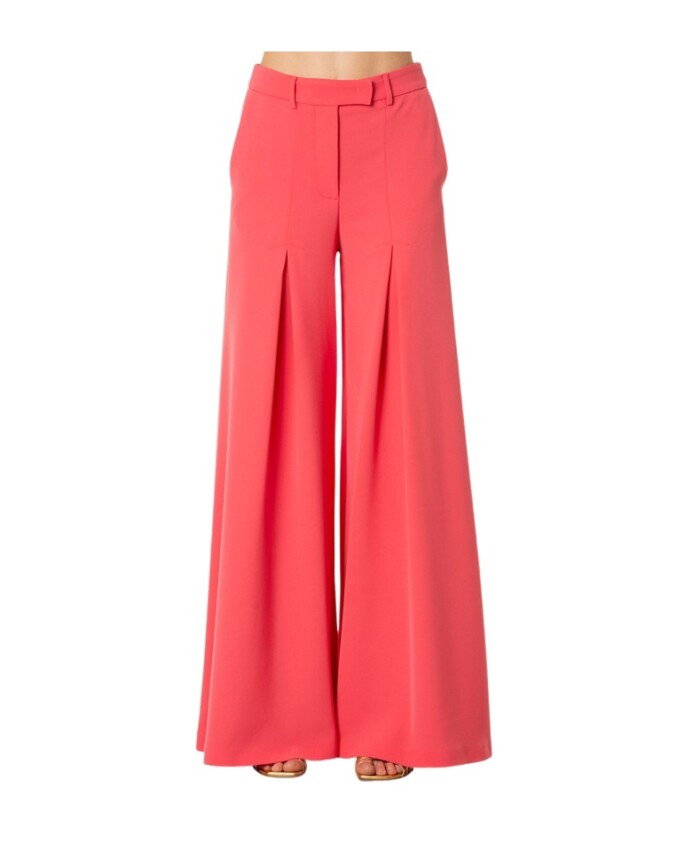 pantalon-large-corail