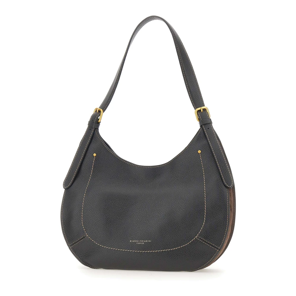 Gianni Chiarini Women's Black Gabry Shoulder Bag - Shoulder Bags - One Size - Bags
