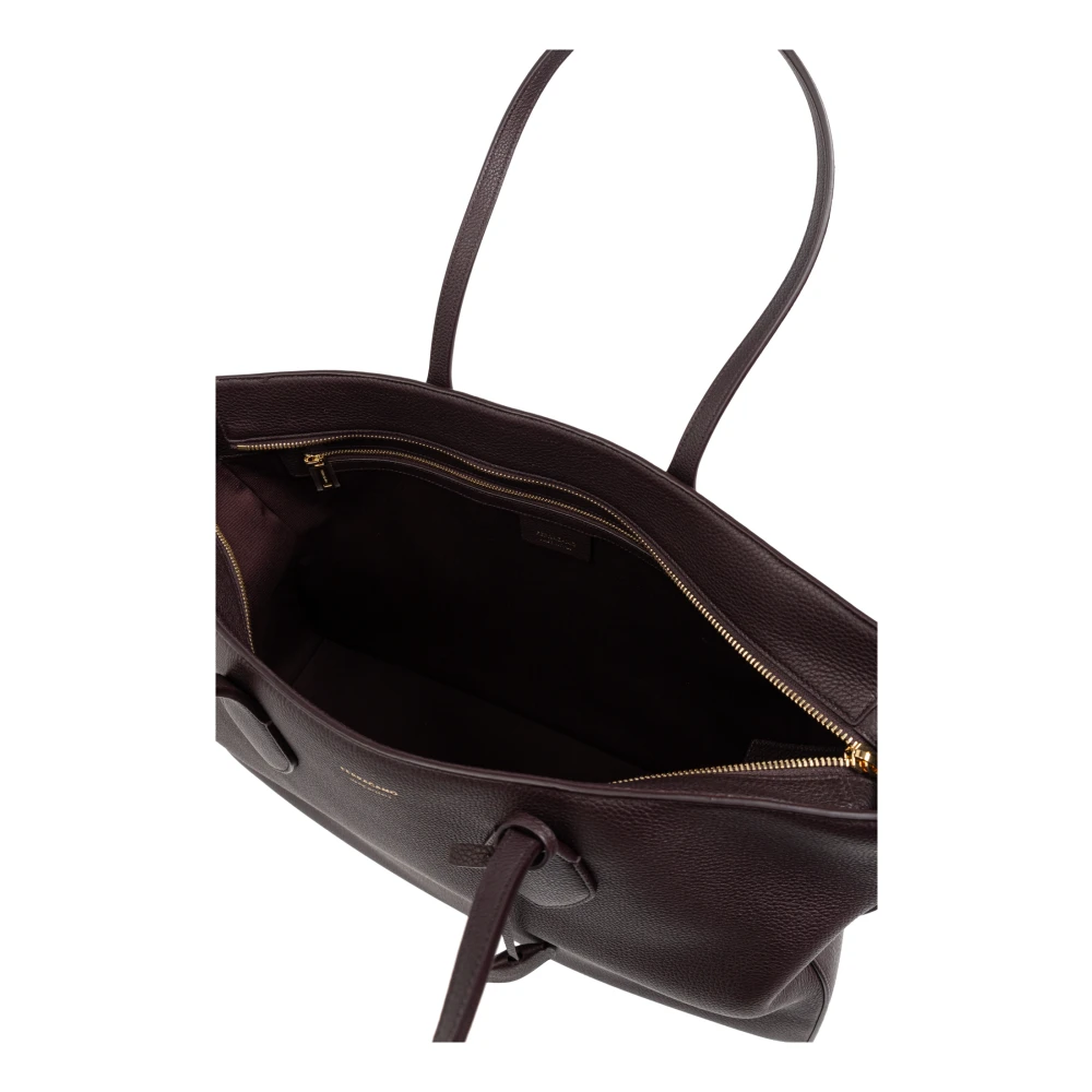 Salvatore Ferragamo Schoudertas Brown Dames