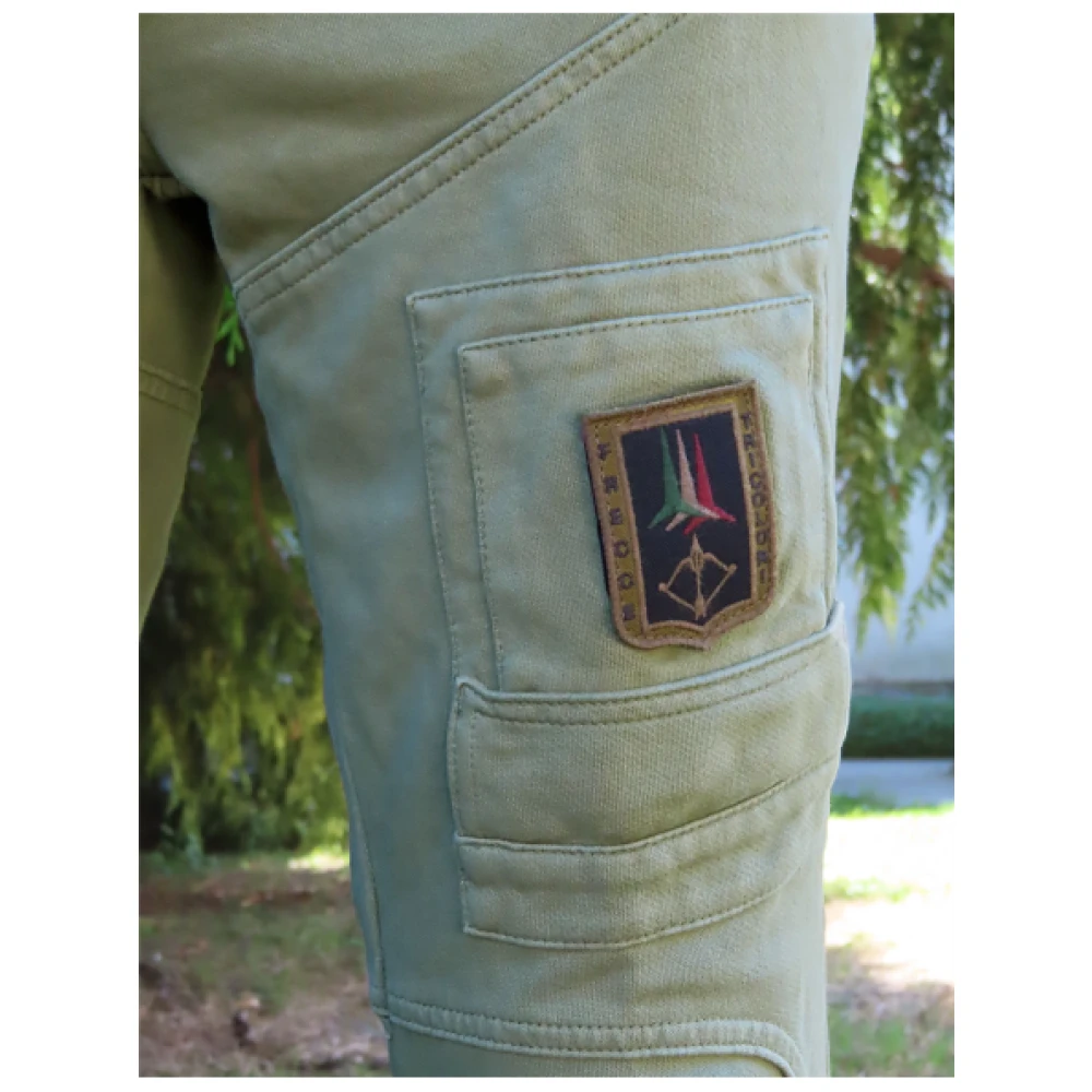 aeronautica militare Katoenen Anti-G Joggingbroek Green Heren