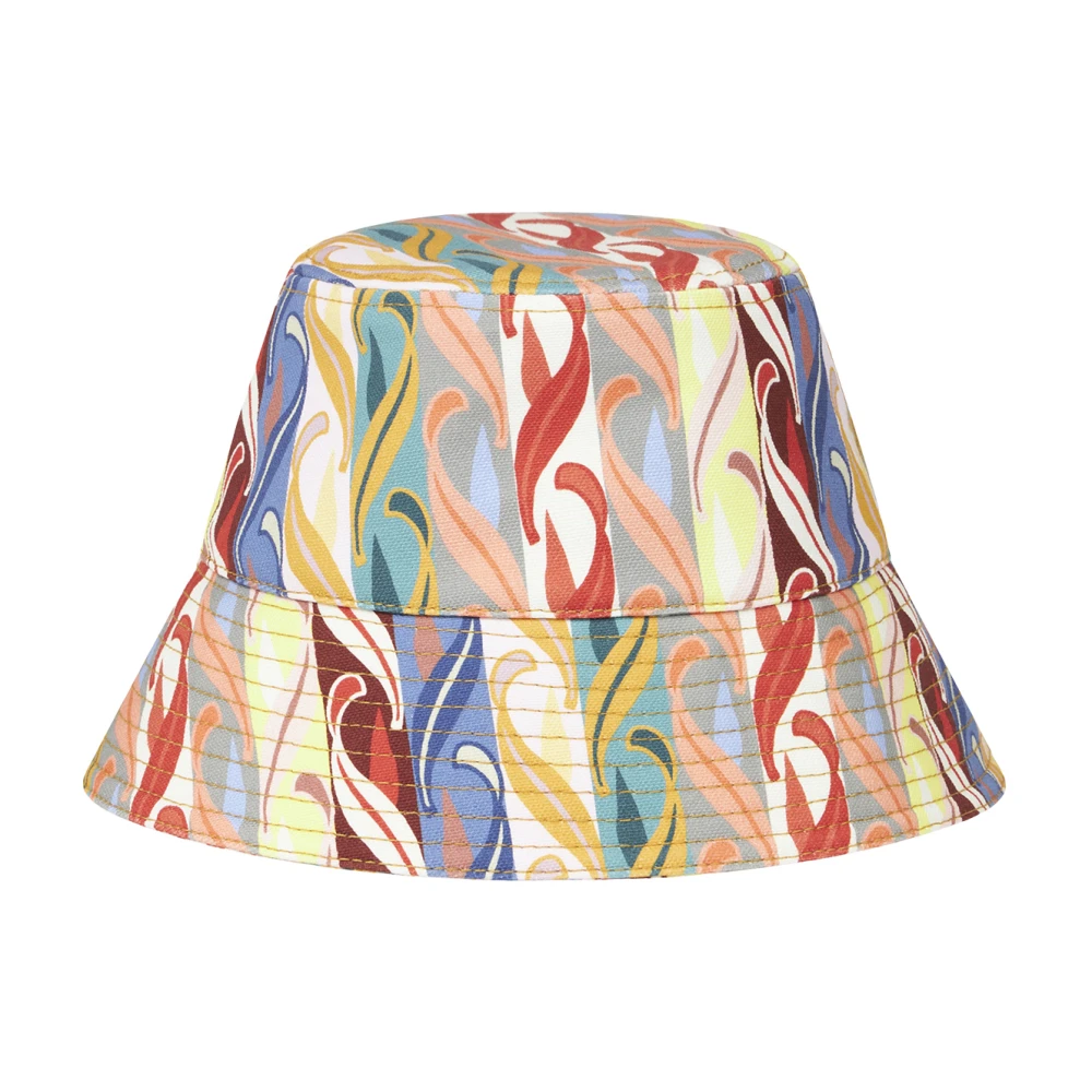 ETRO Multicolor Bucket Hat met Zomerprint Multicolor Dames
