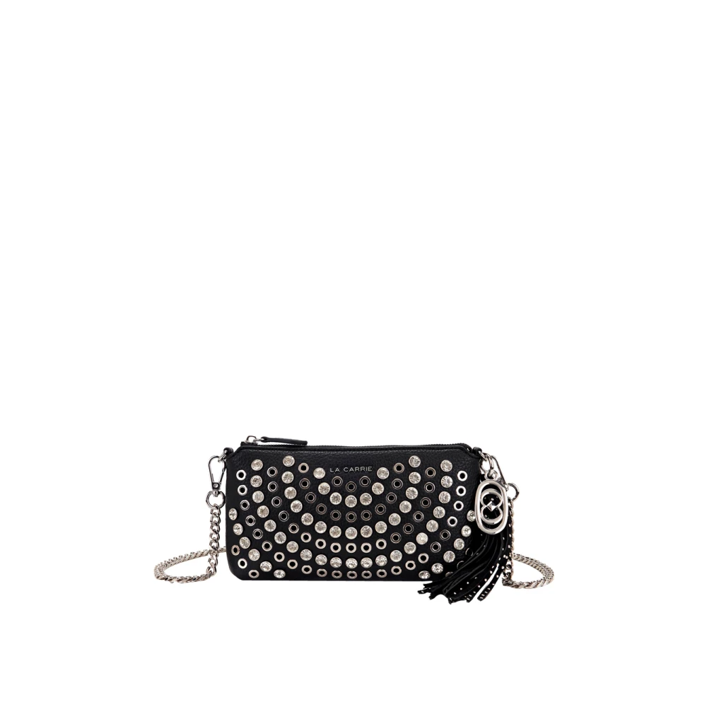 La Carrie Women's Black Andromeda Clutch Bag - Cross Body Bags - One Size - Bags