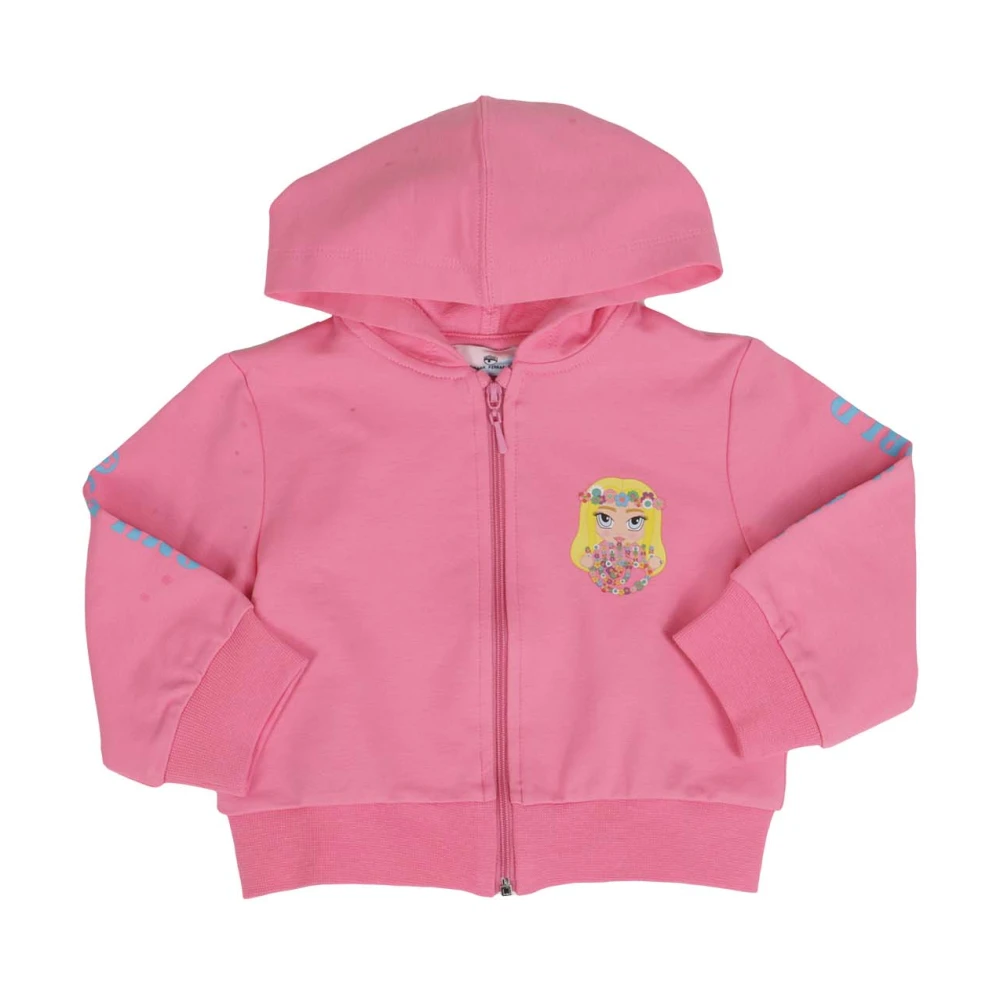 Chiara Ferragni Collection Stilfull Cappuccio Hoodie Pink, Flicka