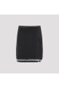 black-satin-studded-mini-skirt