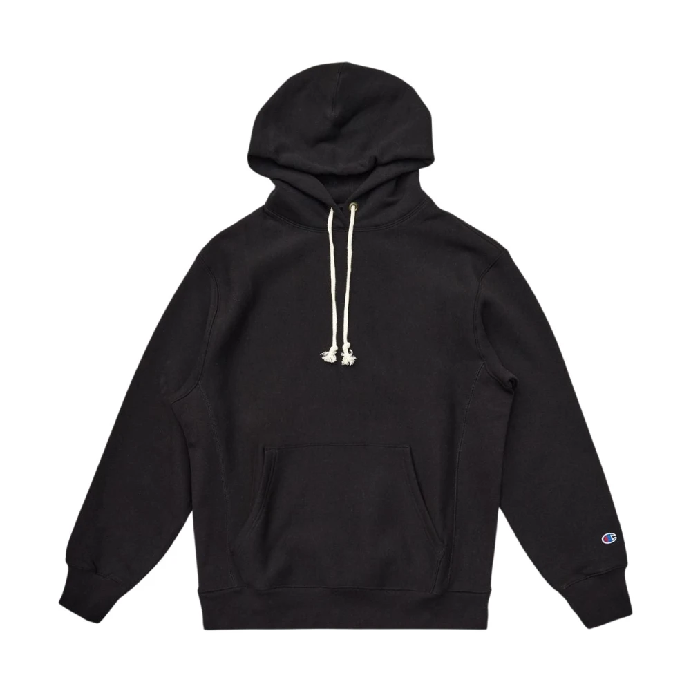 Champion Zwarte Reverse Weave Hoodie Black Heren