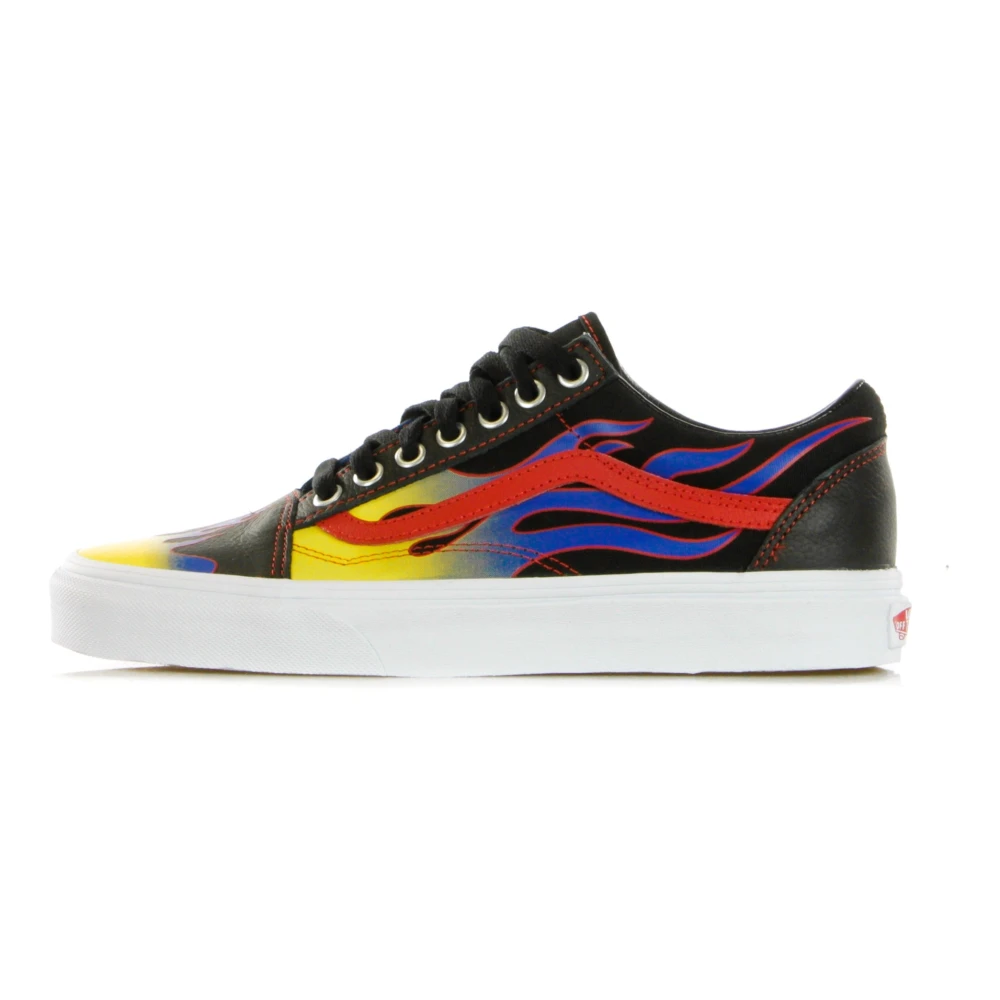 Vans Racer Låg Sko i Svart/Röd Multicolor, Herr