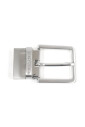 ceinture-en-cuir-pre-owned-argent-noir