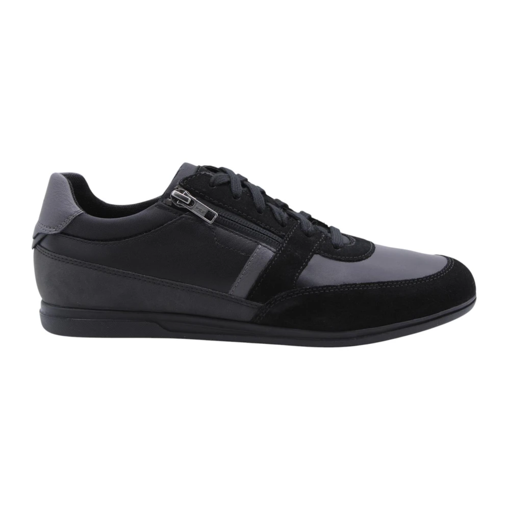 Geox Men's Black Sneakers,, Rosia Sneaker For And Wo Size 9 Uk