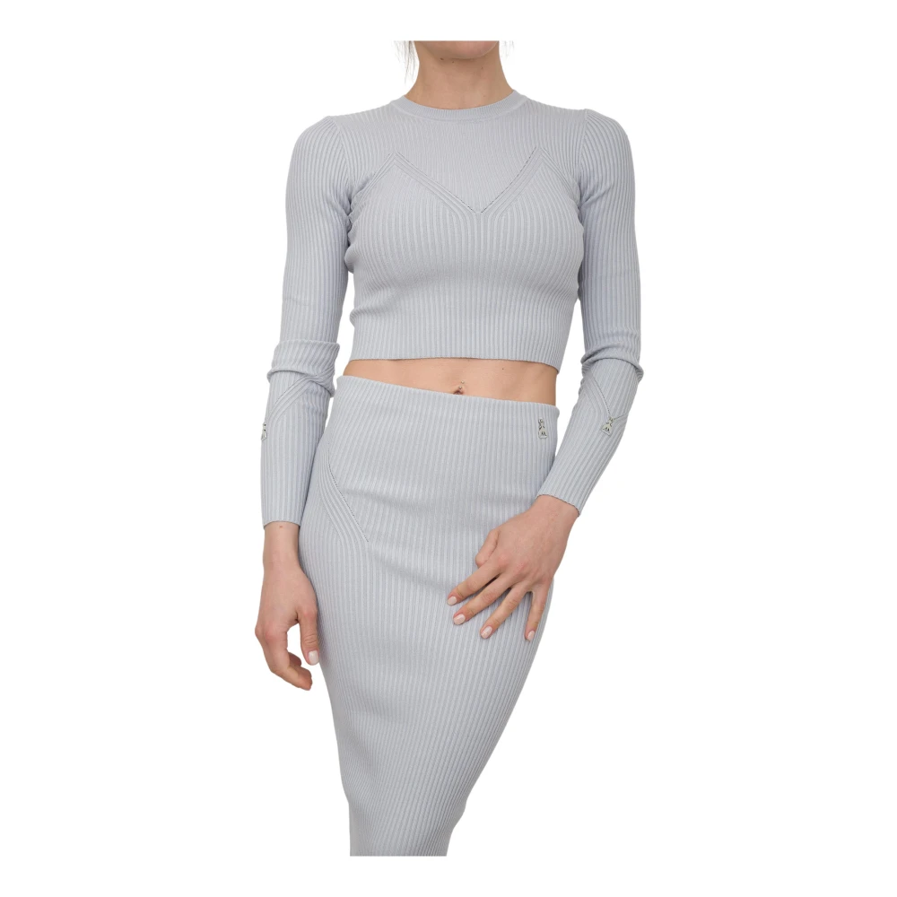 Patrizia Pepe Donna Grigio - Maglieria Girocollo - Knitwear - M