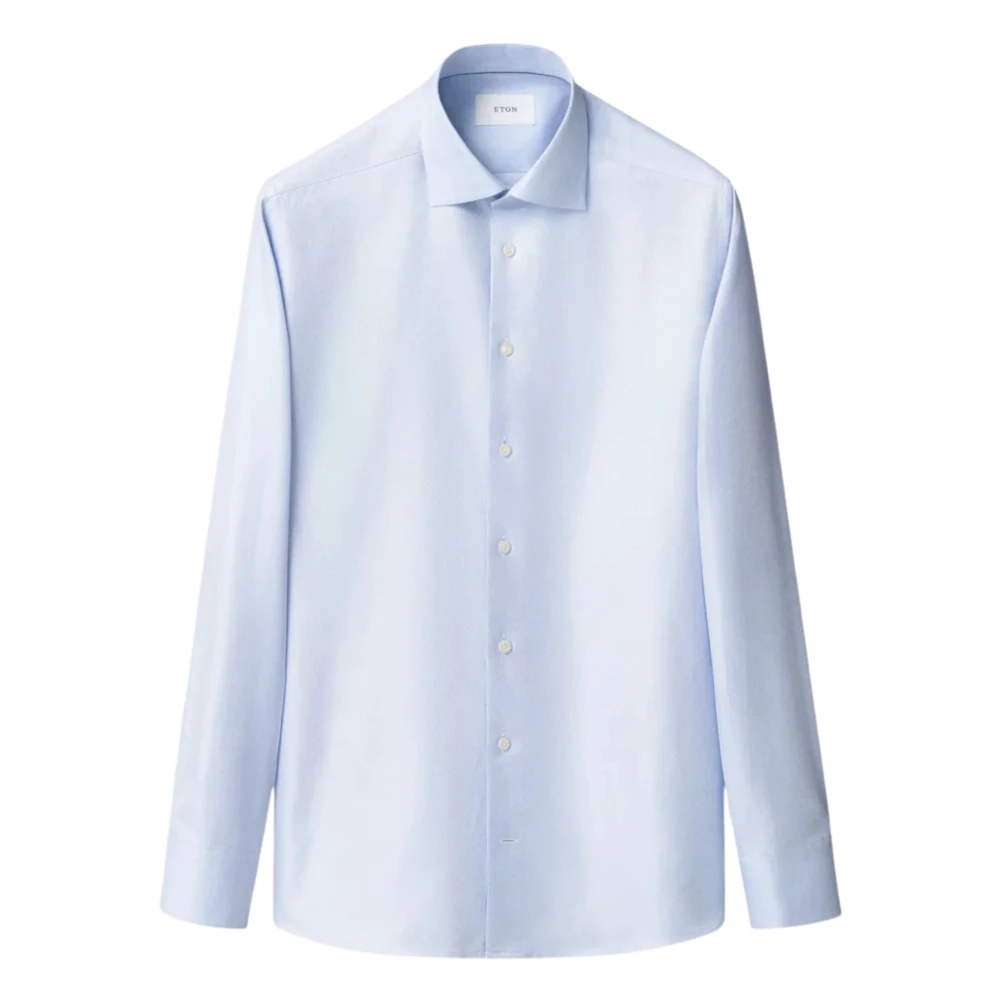 Eton , Herren, Shirts, Blau, M
