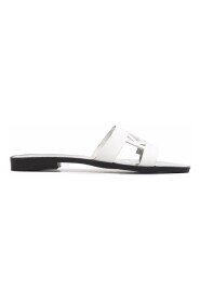 Platte sandalen
