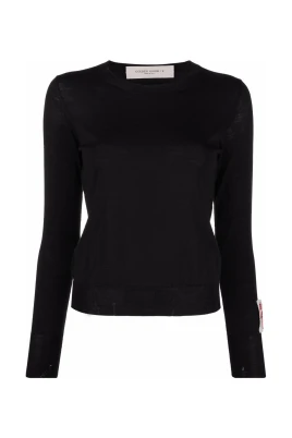 Regular Knit Crew Neck Light Wool Merino