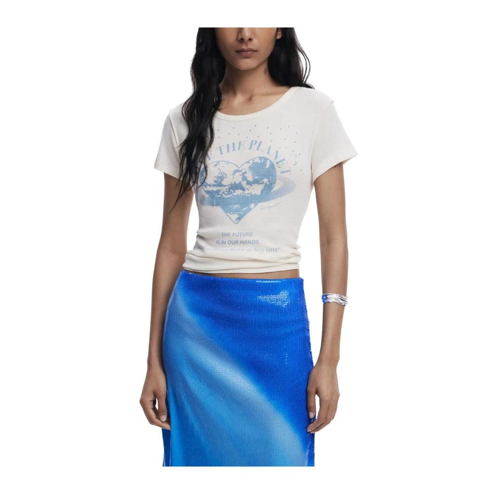 Tops > T-Shirts - - Desigual - Modalova