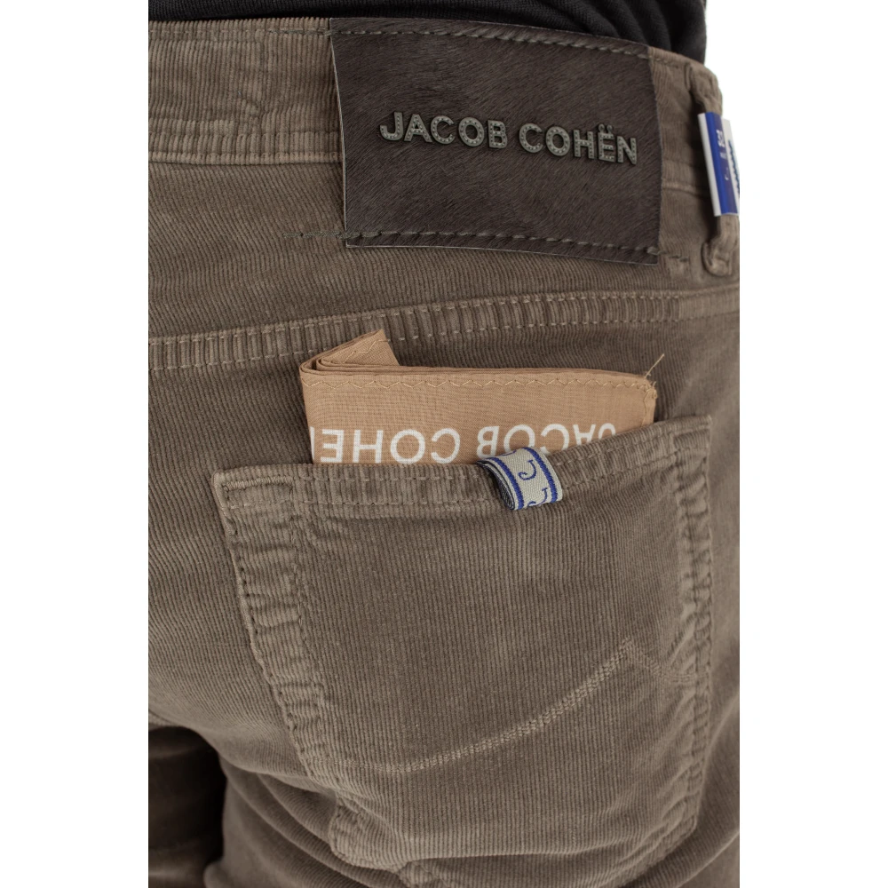 Jacob Cohën Grijze Jacob Cohen 5-Pocket Broek Gray Heren